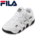 フィラ FILA スニーカー メンズ バスケットシューズ F/BARRICADEXT97 USS23005-113M ホワイト ローカットスニーカー メンズ靴 ...