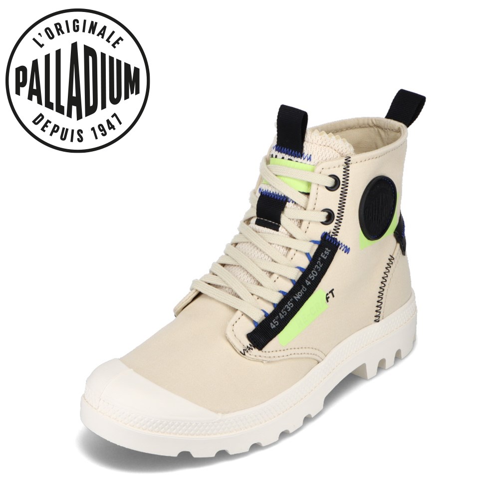 パラディウム パラディウム PALLADIUM 77220L レディース靴 靴 シューズ E相当 スニーカー ハイカットスニーカー ボリュームソール 厚底 トレンド スタイリッシュ おしゃれ 人気 ブランド ベージュ