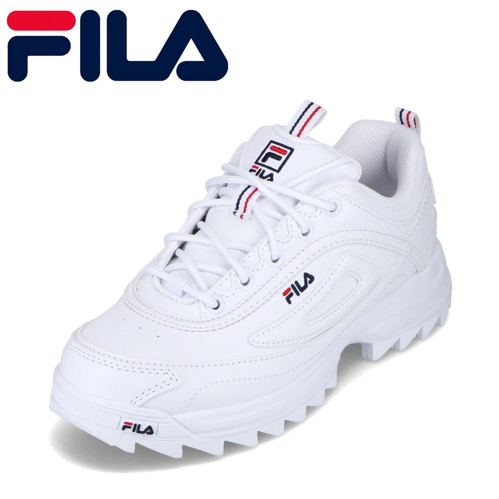 フィラ FILA WSS23012-125M メンズ靴 靴 シューズ 2E相当 スニーカー ローカットスニーカー ディストーター プレミアム Distorter Premium シンプル 白 人気 ブランド ホワイト