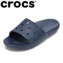 クロックス サンダル メンズ クロックス crocs 206121.M メンズ靴 靴 シューズ 3E相当 サンダル シャワーサンダル スポーツサンダル 軽量 軽い クッション性 洗濯可 丸洗い スリッパ ルームシューズ 人気 ブランド ネイビー