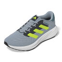 アディダス adidas IG0740 メンズ靴 靴 シューズ スニーカー ランニングシューズ RESPONSE RUNNER U クッション性 耐久性 ローカットスニーカー スポーツ 人気 ブランド グレー×イエロー