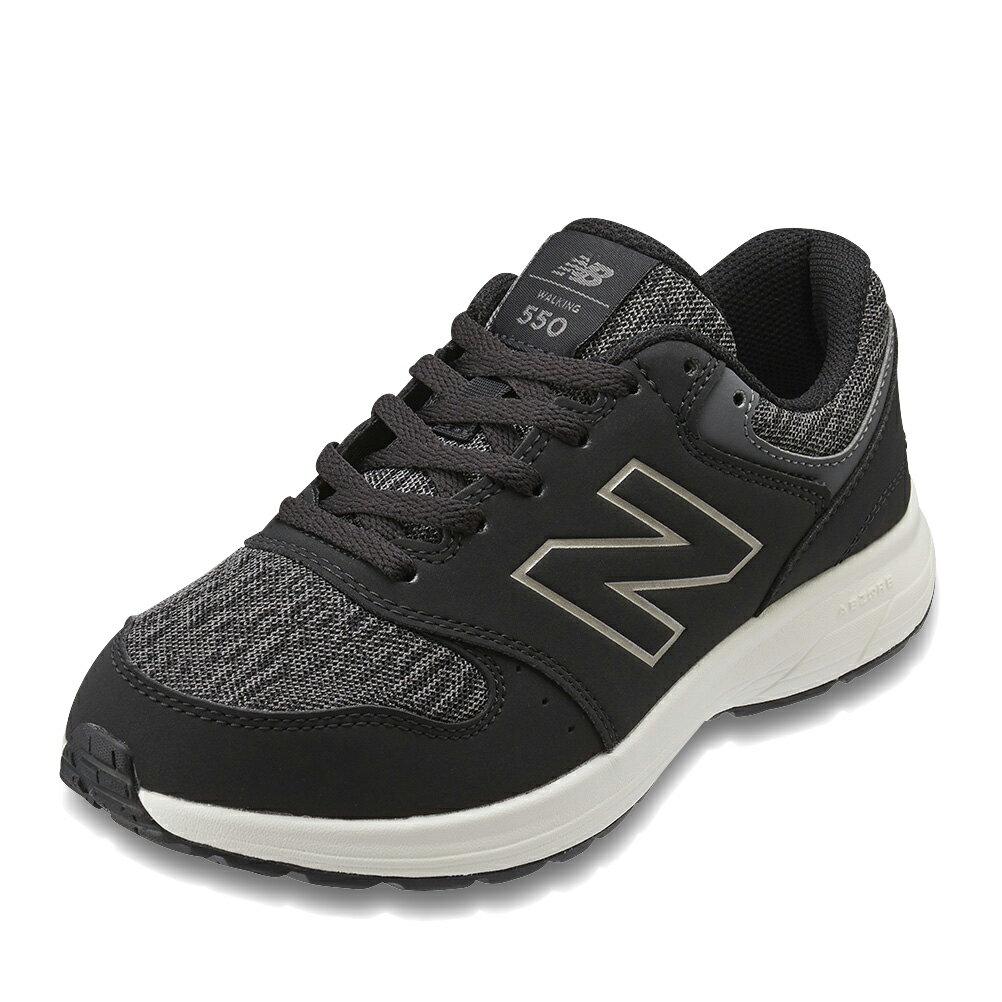 ニューバランス ニューバランス new balance WW550BK42E レディース靴 靴 シューズ 2E相当 スニーカー ウォーキングシューズ 耐摩耗性 衝撃吸収 クッション性 レザー メッシュ ローカットスニーカー 人気 ブランド ブラック