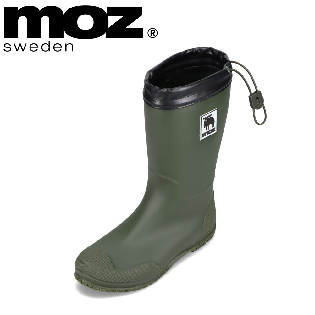 モズ ブーツ レディース モズ スウェーデン MOZ sweden MOZ-8316 レディース靴 靴 シューズ 2E相当 レインブーツ 防水ブーツ 長靴 折り畳み 携帯用 持ち運び シンプル スタイリッシュj 人気 ブランド カーキ