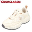 【全品P5倍!6日〜9日まで】アキクラシック AKIII CLASSIC AKC-0081 レディース靴 靴 シューズ 3E相当 厚底スニーカー ダッドシューズ...