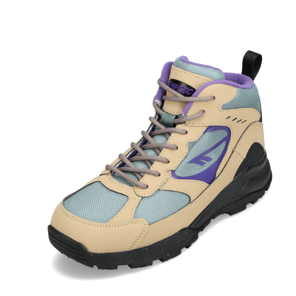 ハイテック HI-TEC HT WT018 L レディース靴 靴 シューズ 2E相当 防水ブーツ ウィンターブーツ 防水 雨 晴雨兼用 グリップ力 ハイカットスニーカー 厚底 キャンプ アウトドア ウィンターシューズ ベージュ