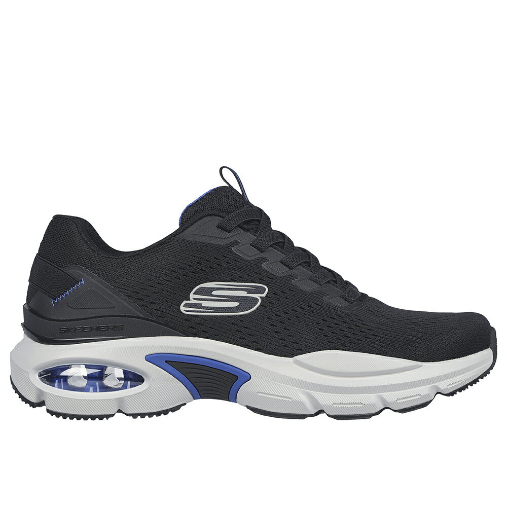 スケッチャーズ SKECHERS 232655 メンズ靴 靴 シューズ 2E相当 ローカットスニーカー 厚底 SKECH-AIRVENTURA フィット感 ストレッチ 人気 ブランド ブラック×ブルー