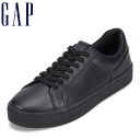 【25日まで毎日4H限定★P10倍】ギャップ GAP GPU92444C メンズ靴 靴 シューズ 2E相当 ローカットスニーカー ワントーン トレンド シンプル 人気 ブランド ブラック