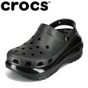 【全品P10倍!4日20:00〜28H限定】クロックス crocs CR207988.W レディース靴 靴 シューズ 3E相当 クロッグ サンダル スリッパ 厚...