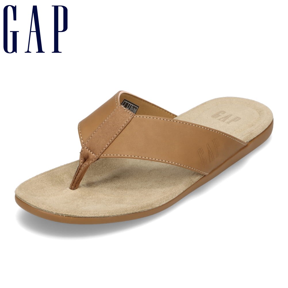 ギャップ GAP GPM02428C メンズ靴 靴 シューズ サンダル トングサンダル スリッパ クッション性 シンプル モード 人気 ブランド キャメル