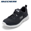 スケッチャーズ SKECHERS 8750089 レディース靴 靴 シューズ 2E相当 スニーカー ニット トラクション性 クッション性 人気 ブランド ネイビー×シルバー