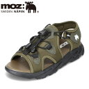 モズ スウェーデン MOZ sweden MOZ-810 キッズ靴 子供靴 靴 シューズ 2E相当 サンダル スポーツサンダル スポサン 子供靴 男の子 女の子 キッズサンダル 履きやすい アウトドア レジャー キャンプ おしゃれ カーキ