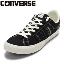 コンバース CONVERSE 38001761M メンズ靴 靴 シューズ 3E相当 スニーカー キャンバス 生成り ステッチ シンプル 人気 ブランド ブラック