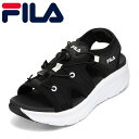 フィラ FILA FC-6241WBLKWHT レディース靴 靴 シューズ サンダル スポーツサンダル スポサン 厚底 ボリュームソール トレンド 人気 ブランド ブラック×ホワイト