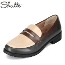 【全品P10倍!10日00:00〜26H限定】シュッテ Shutte ST-159 レディース靴 靴 シューズ 2E相当 ビットローファー ローヒール カジュア...