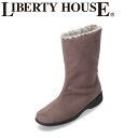 【全品P15倍!15日00:00〜24H限定】リバティハウス LibertyHouse LH-161 レディース靴 靴 シューズ ショートブーツ 防水ブーツ 防...