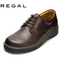 リーガル REGAL JJ23AG メンズ靴 靴 シューズ ビジネスシューズ 革靴 牛革 本革 クッション性 通勤 オフィス ダークブラウン
