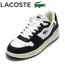 ラコステ LACOSTE 48SMA0042 メンズ靴 靴 シューズ スニーカー ローカット T-CLIP SET 224 6 SMA レースアップ コートスニ...