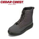 ショートブーツ 滑りにくい 保温 暖かい 冬靴 ウィンターブーツ 厚底 雪 セダークレスト CEDAR CREST CC-9754M メンズ靴 靴 シューズ 3...