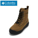 コロンビア Columbia YU8517 メンズ靴 靴 シューズ ブーツ ショートブーツ ミドル丈 防寒 防水 ジップアップ ファスナー ドローコード 着脱簡...