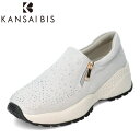 カンサイ ヤマモト KANSAI YAMAMOTO KB-24501 レディース靴 靴 シューズ 3E スニーカー スリッポン ジッパー ファスナー チャック ...