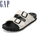 ギャップ GAP GPU32412CW レディース靴 靴 シューズ 2E相当 サンダル スリッパ ルームシューズ つっかけ 屈曲性 フットベット 人気 ブランド...