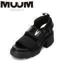 【全品P5倍!6日〜9日まで】ムーム MUUM MM7422 レディース靴 靴 シューズ 2E相当 サンダル スポーツ スポサン 厚底 軽量 歩きやすい 痛くな...
