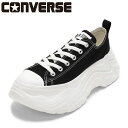 【25日まで毎日4H限定★P10倍】コンバース CONVERSE 31314410M メンズ靴 靴 シューズ 2E スニーカー 厚底 ボリュームソール 軽量 AS CITYHIKE OX キャンバス トレンド ローカットスニーカー 人気 ブランド ブラック