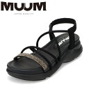 【全品P5倍!6日〜9日まで】ムーム MUUM MM5630 レディース靴 靴 シューズ サンダル スポーツ スポサン ストラップ 厚底 歩きやすい 疲れない ...
