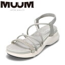 【全品P5倍!6日〜9日まで】ムーム MUUM MM5630 レディース靴 靴 シューズ サンダル スポーツ スポサン ストラップ 厚底 歩きやすい 疲れない ...