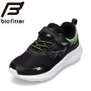 バイオフィッター biofitter BF-384W キッズ靴 子供靴 靴 シューズ 2E相当 スニーカー 運動靴 通学 体育 軽量 面ファスナー 反射板 リフ...