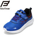 バイオフィッター biofitter BF-384W キッズ靴 子供靴 靴 シューズ 2E相当 スニーカー 運動靴 通学 体育 軽量 面ファスナー 反射板 リフ...