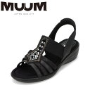 【全品P10倍!10日00:00〜26H限定】ムーム MUUM MM6884 レディース靴 靴 シューズ サンダル ゴム ベルト 軽量 キラキラ ラメ 滑らない...