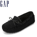 ギャップ GAP GPL82557CW レディース靴 靴 シューズ 3E相当 カジュアル シューズ モカシン 防寒 ボア ファー 冬 あったか もこもこ ふわふわ 防滑 スエード 柔らかい シンプル ブラック