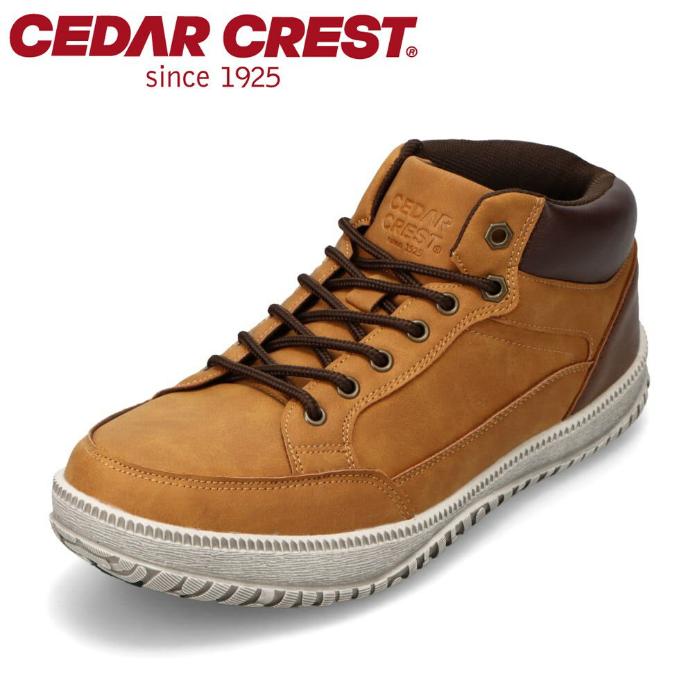 セダークレスト CEDAR CREST CC-1013 メンズ靴 靴 シューズ 2E スニーカー カジュアル シューズ 防水 防滑 滑りにくい 高機能 ハイカッ...
