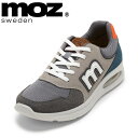 【全品P15倍!15日00:00~24H限定】モズ スウェーデン MOZ sweden 5231 メンズ靴 靴 シューズ スニーカー ローカットスニーカー 通気性 メッシュ 衝撃吸収 エアクッション 柔軟性 柔らかい 人気 ブランド 北欧 グレー
