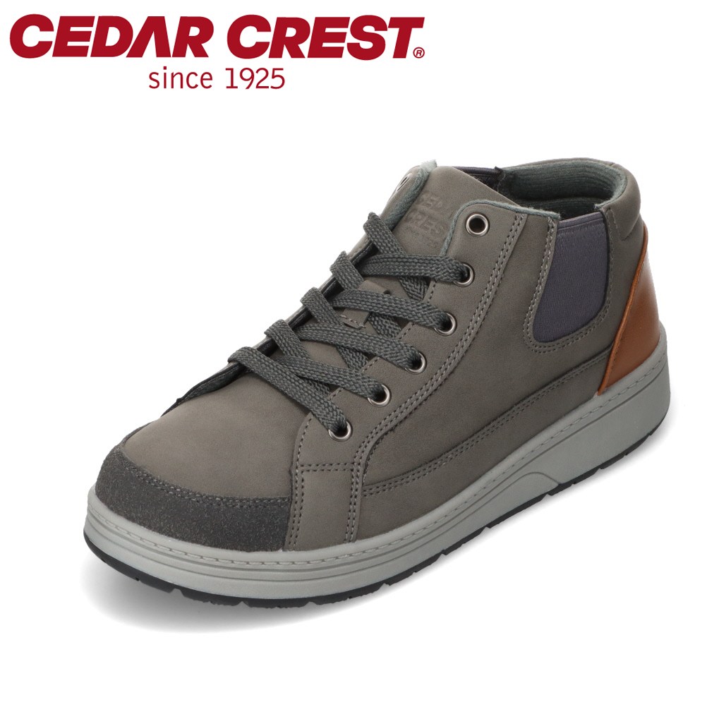 セダークレスト CEDAR CREST CC-5610 レディース靴 靴 シューズ 2E スニーカー ブーツ 防水 防滑 アウトドア シューズ 雨 キャンプ ハイキング ハイカット ミッドカット スニーカー 人気 ブランド グレー