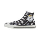 【全品P5倍!6日~9日まで】コンバース CONVERSE 31315540L レディース靴 靴 シューズ 2E相当 スニーカー おぱんちゅうさぎ んぽちゃむ コラボ 可哀想に! AS PT HI KAWAISOUNI キャラクター ハイカット ミッドカット スニーカー 人気 ブランド ブラック
