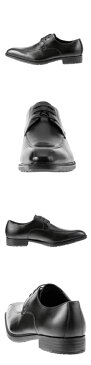 ハイドロテック HYDRO TECH ビジネスシューズ ウルトラライト HD1313 メンズ靴 靴 シューズ 24.5-28.0cm ビジネス 通勤 仕事 本革 軽量 外羽根 スワールモカ 大きいサイズ対応 28.0cm ブラック