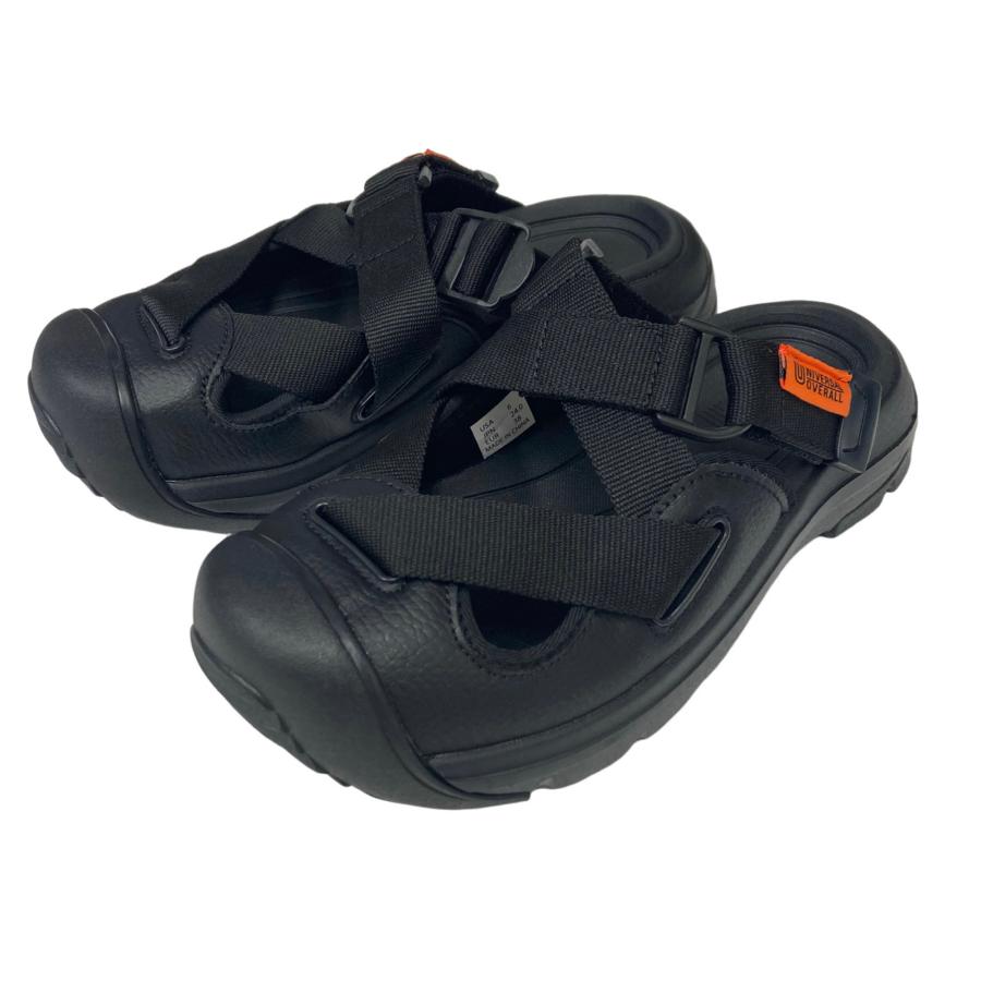 サンダル UNIVERSAL OVERALL ユニバーサル オーバーオール UO31 クロッグ サンダル Black ブラック UO3..