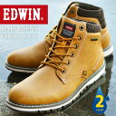 【EDWIN エドウィン】防水設計 ブーツ メンズスニーカー...