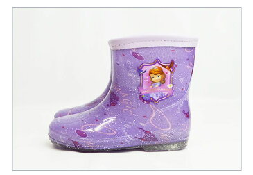 ソフィア レインブーツ DISNEY ディズニー ちいさなプリンセス 防水 長靴 防滑 キッズブーツ 子供 キッズシューズ キッズ ジュニア かわいい キュート 小学生 女の子 軽量 【取り寄せ】
