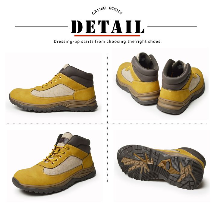 【送料無料】LiBERTO EDWIN リベルト エドウィン メンズ ブーツ 防水 ワークブーツ レインブーツ レインシューズ スニーカー ミドルカット ショートブーツ 紳士 チャッカブーツ 防滑 靴 メンズシューズ/2025新作 秋冬 トレンド