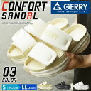 【送料無料】GERRY サンダル メンズ コンフォートサンダル メンズサンダル 厚底 軽量 アウトドアサンダル ベルクロ マジックテープ キャンプシューズ カジュアルシューズ 靴 防滑 メンズシューズ/2025新作 春夏 トレンド