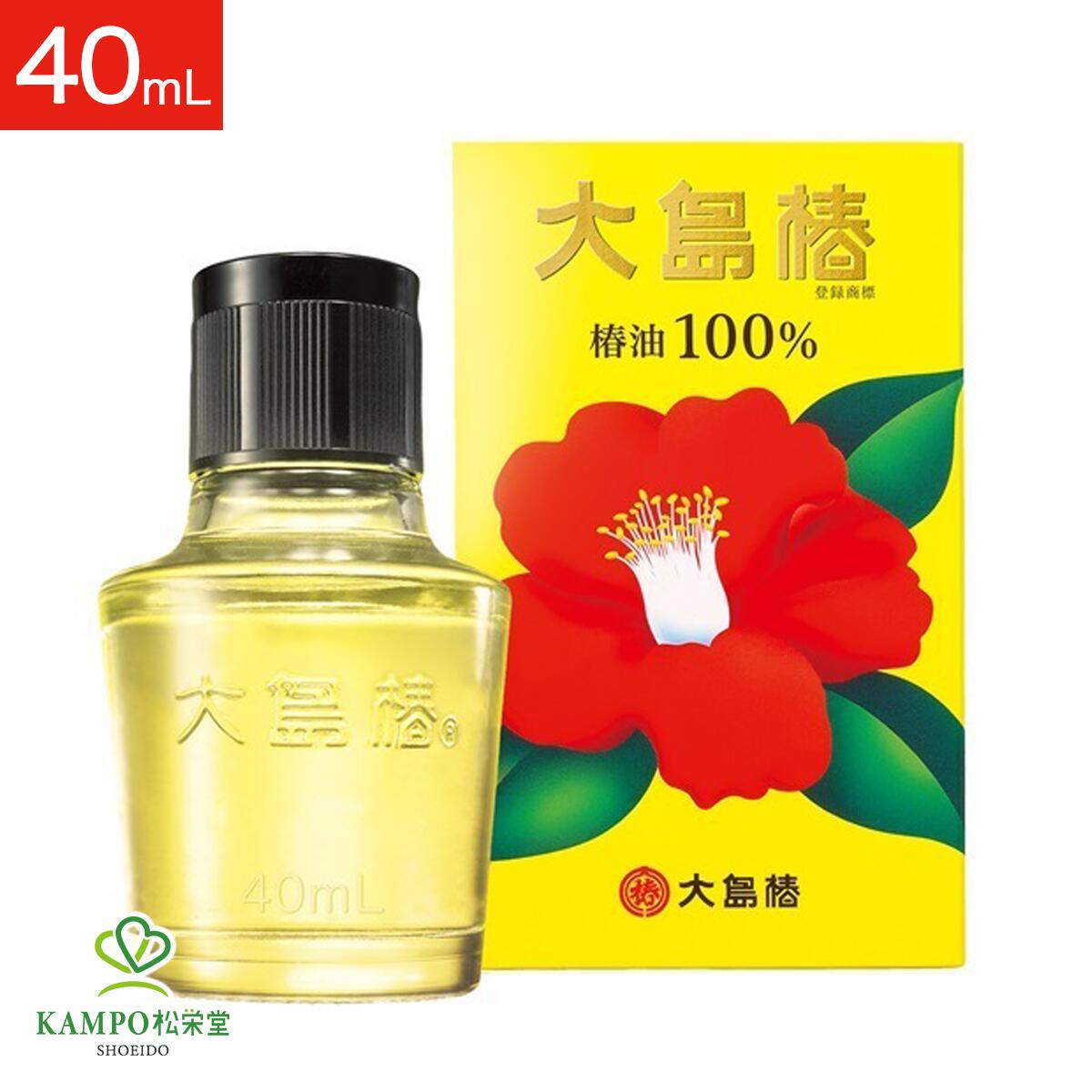 【LINE追加で最大500円オフ】 大島椿 ヘアオイル マルチオイル 40mL 髪 頭皮 肌 ケア 天然 椿油 100％ 植物性オイル フケ かゆみ ベタつき 乾燥 うるおい ドライヤー 熱 紫外線 ダメージ 洗い流さない トリートメント オイルパック スタイリング 無香料 無着色 追跡可能便