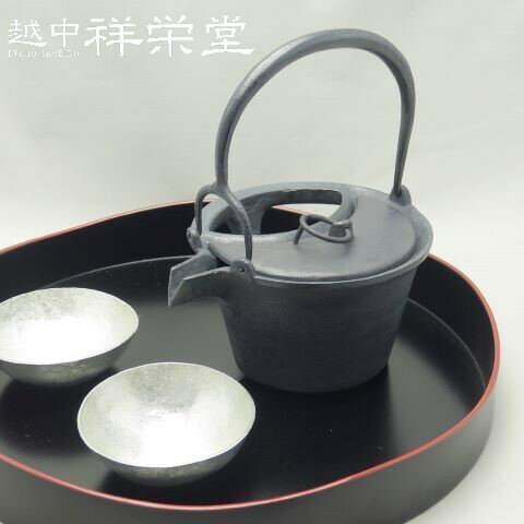 美品】七宝 銚子 釜師:浄義 酒注ぎ/酒次/燗鍋 酒器 金属工芸