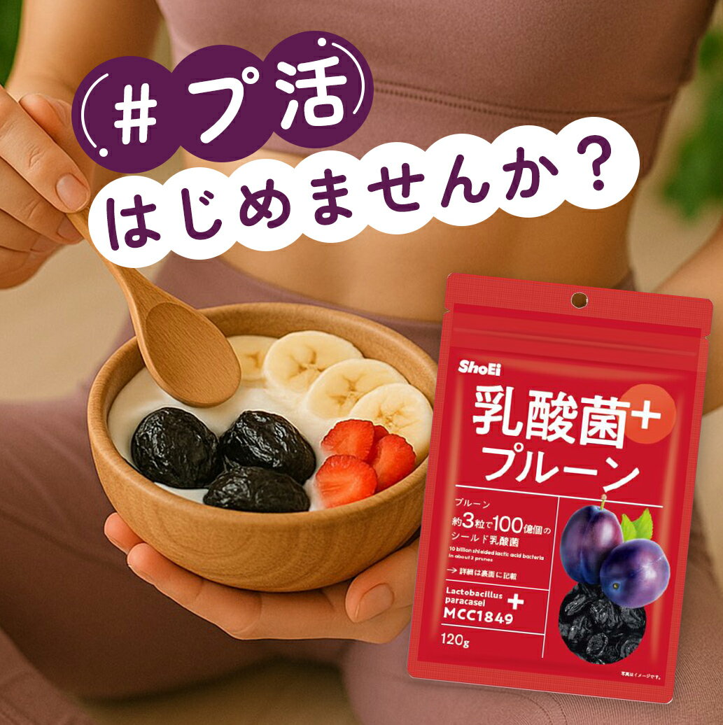 乳酸菌＋プルーン　3袋セット【送料無料】