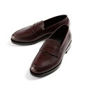 SHOEISM 02121WD [Loafer] BORDO CALFローファ メンズ ビジネスシューズ