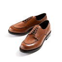 SHOEISM 1601 [UTip Derby] L.BROWN CALFUチップダービー メンズ ビジネスシューズ