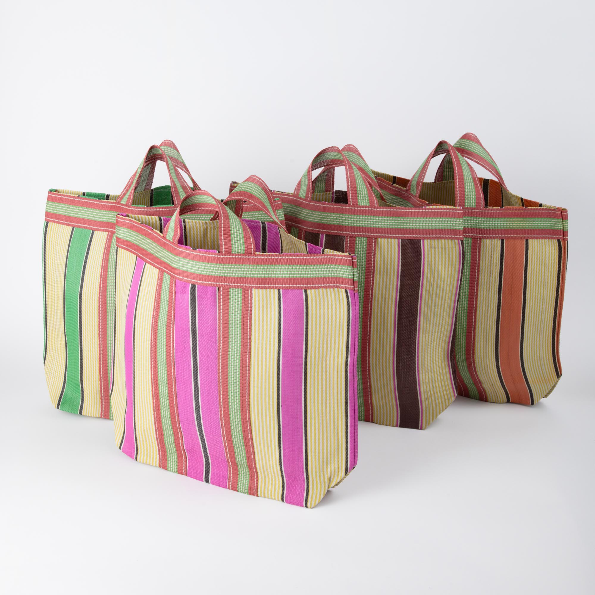 MARTKET TOTE BAG [red handle] sizeL