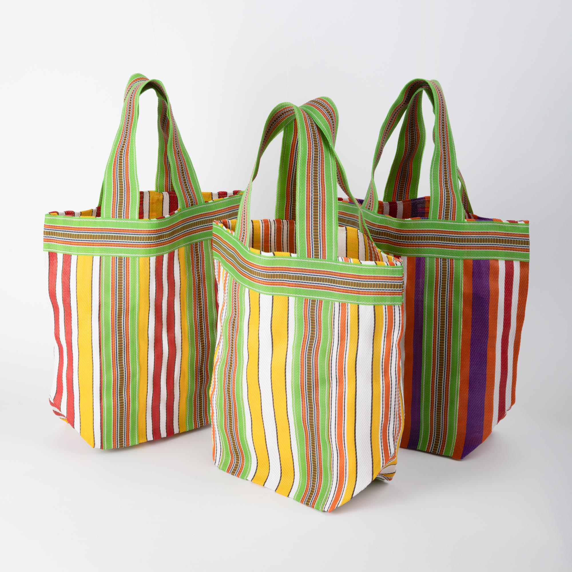 MARTKET TOTE BAG [green handle] sizeM(4)